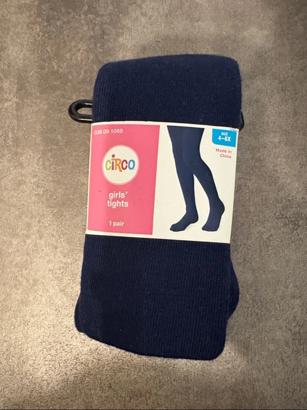 Navy Blue Girls' Tights